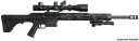 JP Enterprises LRP-07 Custom Tactical Rifle, 308 Win/.260 Rem./338 Fed., Semi-Auto, Optional BBL, Black Telfon Finish, 30 Rd