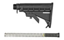 KE Arms 9MM Complete Buttstock Assembly 1-50-01-708, Black, Fits 9MM AR15, Mil-Spec, 5.5oz Buffer 1-50-01-708