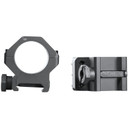 Weaver Mounts 99695 Six-Hole Picatinny Rings Matte Black 30mm Extra High