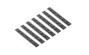 Knights Armament Company 7 Piece Flat Panel Kit, Fits KeyMod Rail, Black Finish 31190-BLK