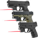 LaserLyte UTAFSL Lyte Ryder Universal Rail Mount Laser Red Any w/Minimum .7 in Rail Picatinny