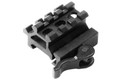 Leapers - UTG Double Picatinny Rail with 3 Slot Angle Mount, Quick Release, Black MAD0340