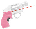 Crimson Trace 0134801 LG-105 Pink Lasergrips Red Laser Smith & Wesson J-Frame Round Butt