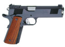 Les Baer 1911 Monolith Pistol LBM45, .45 ACP, 5 in BBL, Prem Chk Cocobolo Grips, Blue Finish, 8 Rds