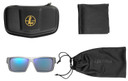 Leupold 179629 Switchback Polycarbonate Blue Mirror Lens Matte Gray Polyamide Wraparound Frame Includes Carrying Case, Bag, & Lens Cloth