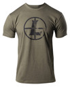 Leupold 180252 Distressed Reticle T-Shirt Military Green 2XL Short Sleeve