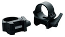 Leupold Quick Release Weaver Style Rings 49863, 30mm, Medium, 30mm, Matte Black