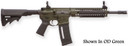LWRC SIX8 A2 Gas Piston Carbine SIX8RB16, 6.8 SPC, 16.1 in BBL, LWRCI Stock, Skirmish Folding Sights, 9 in Quad Rail, Black Finish, 30 Rds