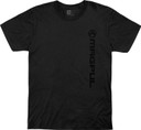 Magpul MAG1113-001-M Vertical Logo T-Shirts Black Medium Short Sleeve