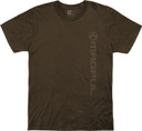 Magpul MAG1113-200-2X Vertical Logo Brown Short Sleeve 2XL
