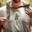 Magpul MAG1117-039-M Hula Girl Stone Gray Medium Short Sleeve