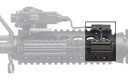 Manta 2 Pack Cross Clip Wire Management, Black Finish MCC-BLK