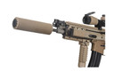 Manta Suppressor Cover, 7 in x 1.5 in, Flat Dark Earth Finish M7001