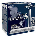 Fiocchi 12HV9 Field Dynamics High Velocity 12Gauge 2.75 in 1 1/4oz 9Shot 25 Per Box/10 Case, Shotgun Shells