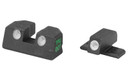 Meprolight Tru-Dot 0101293101, Tritium Sight Set, Green Front/Green Rear, Fits Sig Sauer 40/45ACP 0101293101