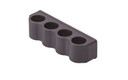 Mesa Tactical Sureshell, Shotshell Carrier, 20 Gauge, Aluminum, 4-Shell Right Side, Side Saddle, Fits Remington 870, Black Finish 93230