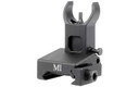 Midwest Sight MI-LFFR, Fits Picatinny, Black, Front, Low Profile, Flip Up MI-LFFR