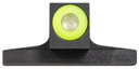 Night Fision SIG175001GDPYGXX OEM Replacement Glow Dome Night Sight Square Tritium Green with Yellow Outline Front Black Frame for Sig P-Series with #6 Front