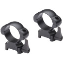 Nikko Stirling Diamond Steel Scope Rings 30MM High Quick Release NSMQR30WH