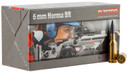 Norma Ammunition (RUAG) 10160162 Match Diamond Line Berger 6mm Norma Bench Rest 105 gr Coated Hollow Point 50 Bx/ 6 Cs