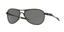 Oakley OO4069-01 Ballistic Crosshair Prizm Gray Lens with Matte Black Frame & Unobtainium Temple Sleeves & Nose Piece for Adults