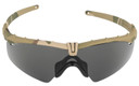 Oakley OO914602 Ballistic M Frame 3.0 Strike 100% UV Rated, Anti-Fog Plutonite Gray Lens with Multi-Cam Frame for Adults
