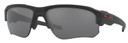 Oakley SPEEDJACKET Speed Jacket High Definition Iridium Black Lens with Matte Black Frame & Unobtainium Nose Piece for Adults