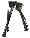 NcStar ABPGF Precision Grade Fullsize Friction Bipod Black 7-11 in Steel/Aluminum W/Adapters
