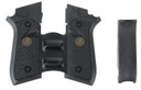 Pachmayr 05043 Signature w/Backstrap Pistol Grip Taurus 92/99 Black Rubber