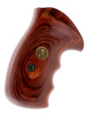 Pachmayr 63050 Renegade Laminate Revolver Grip Panels S&W N Frame Round Butt Smooth Wood Laminate Rosewood