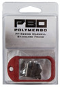 Polymer80 P80CPMWSRED PF-Series Magwell Glock 17 6061-T6 Aluminum Red Hardcoat Anodized