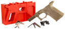 Polymer80 P80PF940CV1F G19/23 Gen3 Compatible Frame Kit Polymer FDE
