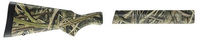 REM Arms Accessories R17829 Stock & Forend Set Mossy Oak Shadow Grass Blades Synthetic with SuperCall Recoil Pad for 12 Gauge Remington 11-87, 1100