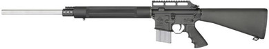 Rock River Arms LAR-15 Varmint EOP Rifle AR1555X, .223 Wylde/223 Rem/5.56 NATO, 24 in Stainless BBL w/1:8 Twist, Semi-Auto, Fixed Blk A2 Stock, Blk Finish, Two Stage Trigger, 20+1 Rds