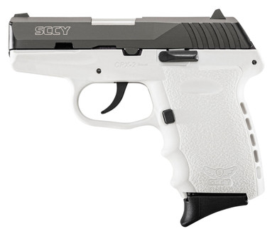 SCCY CPX-2 Carbon White Pistol | CPX2CBWT