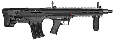 SDS Imports BLP M12AA BLP M12AA 12 Gauge 3 in 18.50 in 5+1 Black Black Bullpup with Adjustable Cheek Rise Stock