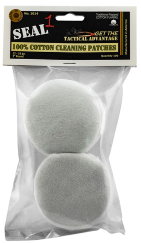 Seal 1 1014 Cleaning Patches 12,16 Gauge Cotton 100 Per Pack