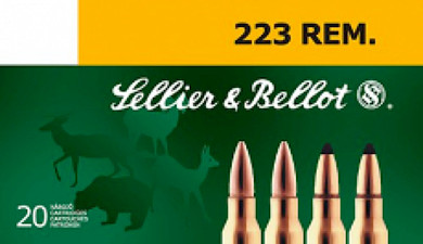 Sellier & Bellot Rifle Training Ammunition 223 Remington | SB223A