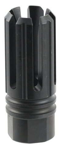 TacFire MZ10059MM 9mm Luger 6 Prong Flash Hider 1/2x36 tpi Black Nitride Steel