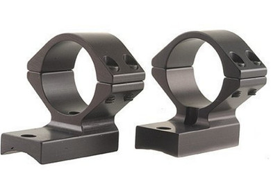 Talley Lightweight (Extended) 2-Piece Scope Mounts, Savage 10-16, 110-116 Round Rear, Axis, Remington 783, 30mm Rings High, Matte Black | 75X725