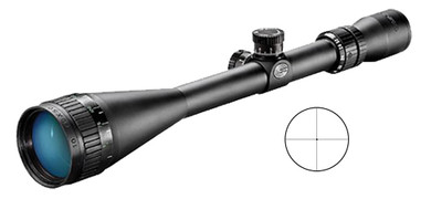 Tasco Target Rifle Scope TG104050DS, 10x-40x, 50mm Obj, 1 in Tube Dia, Matte, Crosshair w/ 1/8 M.O.A. Dot Reticle