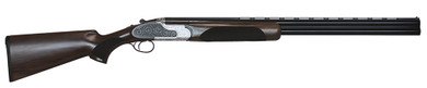 CZ-USA 06456 WingShooter Elite 20 Gauge 3 in 2rd 28 in Gloss Black Chrome Barrel, Engraved Satin-Gloss Chrome Metal Finish, Turkish Walnut Stock Includes 5 Chokes, Shotgun