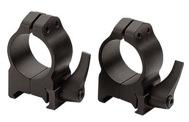 Thompson Center Maxima All Steel Rings/Bases 9906, Weaver Style Bases, High, Matte Blue