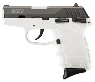 SCCY CPX1CBWT CPX-1 Carbon White Pistol