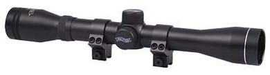Umarex Walther Airgun Scope, 4X 32, 1 in, Duplex Reticle, Matte Finish 2300571