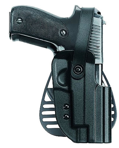 Uncle Mikes Kydex Paddle Holster w/Thmb Brk For Glock 16/27/33 & Other Sub Compact, Model 56121