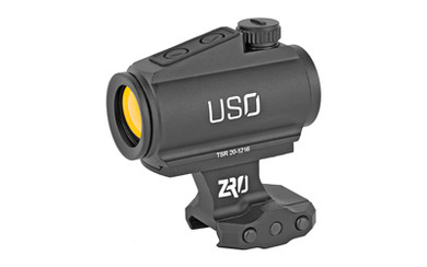 US Optics TSR-1X TSR-1X QD MOUNT, 5 MOA Red Dot, Black, 3-Night Vision Compatible Levels, ZroDelta Quick Detach Mount TSR-1X QD MOUNT