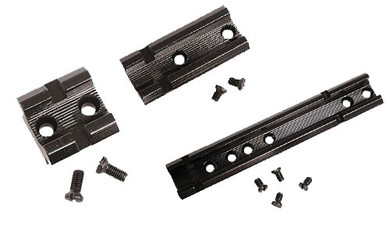 Weaver 48081 1 Piece Gloss Black Top Mount Base For H & R Model 360,361(#81)_