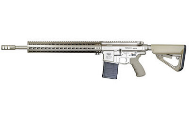 WMD Guns Big Beast NIBX308C Rifle, 308 Win, 18 in BBL, Nib-X Finish, 20Rd