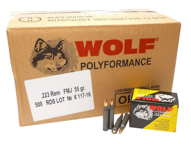 Wolf PolyFormance Ammunition 223 Remington | 22355CFMJ